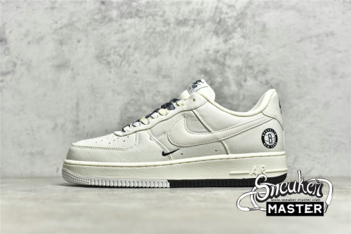 NIKE AIR FORCE 1 LOW BEIGE/BEIGE/BLACK NA2022-001