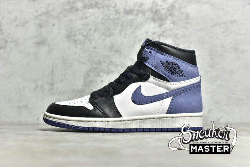 NIKE AIR JORDAN 1 RETRO HIGH OG BLUE MOON SUMMIT WHITE/BLUE MOON-BLACK 555088-115