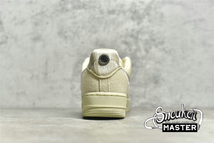 NIKE AIR FORCE 1 LOW X STUSSY FOSSIL FOSSIL STONE/SAIL/OFF WHITE CZ9084-200