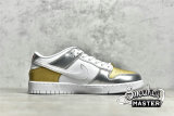 NIKE SB DUNK LOW SE WHITE/METALLIC GOLD/METALLIC SILVER DH4403-700