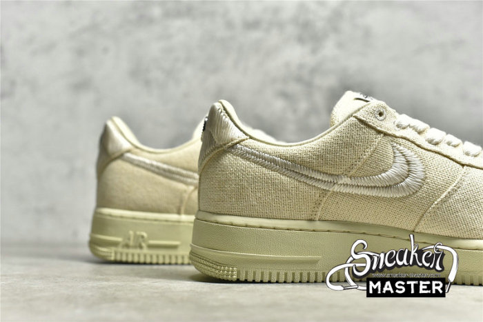 NIKE AIR FORCE 1 LOW X STUSSY FOSSIL FOSSIL STONE/SAIL/OFF WHITE CZ9084-200