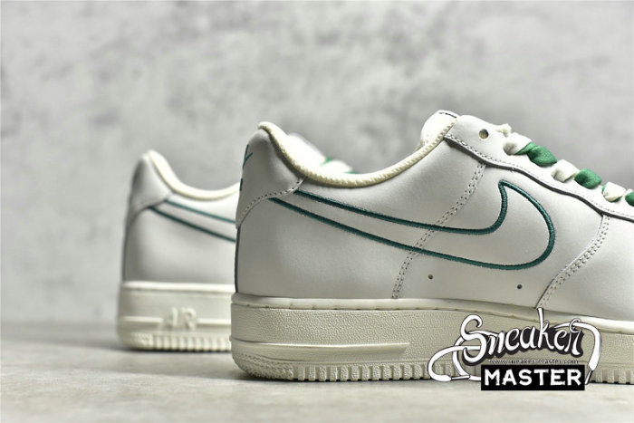 NIKE AIR FORCE 1 LOW WHITE/WHITE/GREEN CL6326-128