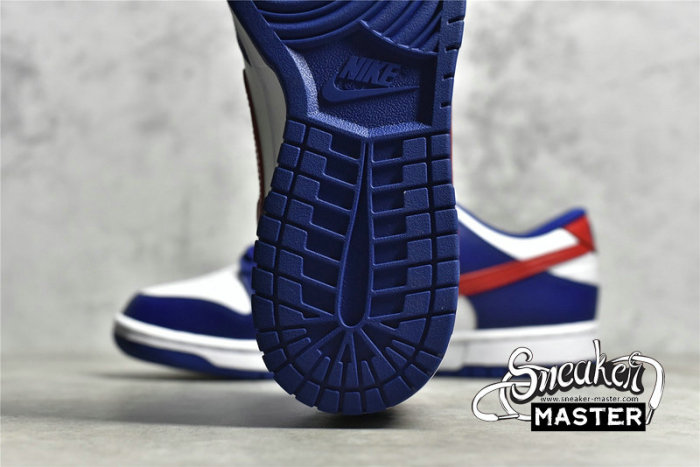 NIKE SB DUNK LOW WHITE/ROYAL/UNIVERSITY RED DD1503-119