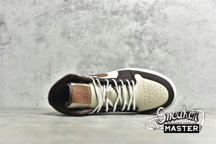 NIKE AIR JORDAN 1 MID SE CREAM/DARK CHOCOLATE/OATMEAL DO6699-200