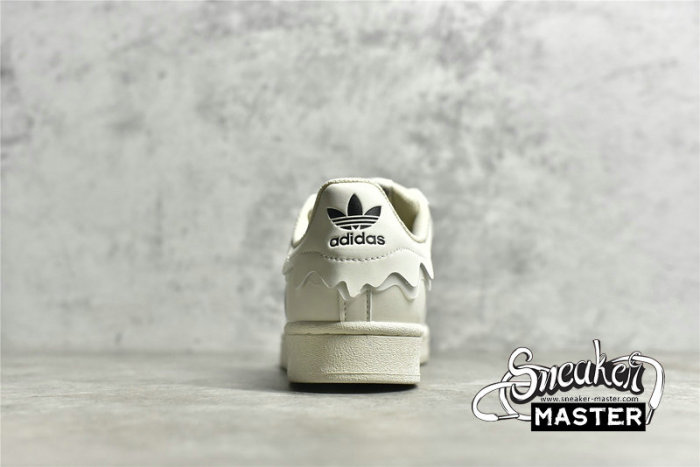 ADIDAS SUPERSTAR SHOES BEIGE/BEIGE/GOLD GW4441