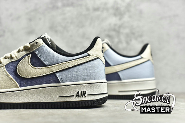 NIKE AIR FORCE 1 LOW 07 BEIGE/WHITE/BLUE 315122-663