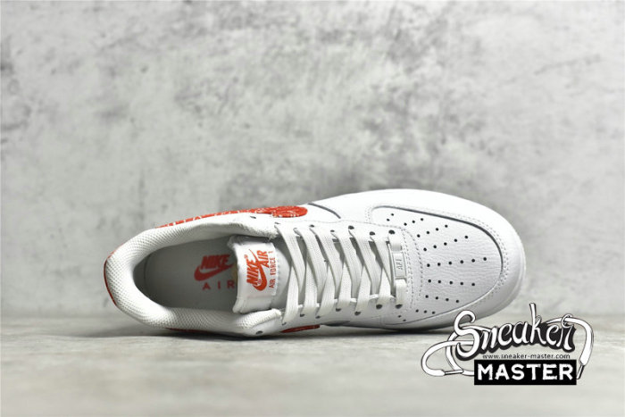 NIKE AIR FORCE 1 LOW 07 ORANGE PAISLEY WHITE/WHITE/RUSH ORANGE DJ9942-102