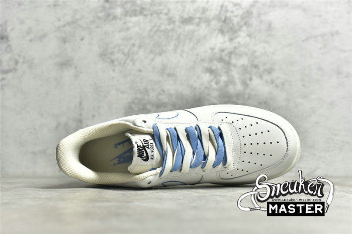 NIKE AIR FORCE 1 LOW 07 OFF-WHITE/OFF-WHITE/BLUE CL6326-118
