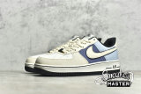 NIKE AIR FORCE 1 LOW 07 BEIGE/WHITE/BLUE 315122-663