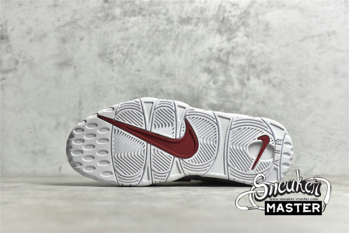 NIKE AIR MORE UPTEMPO GS WHITE/PINK/RED DD9282-100