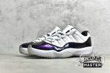 NIKE AIR JORDAN 11 RETRO LOW EMERALD WHITE/EMERALD RISE-BLACK 528895-145