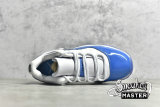 NIKE AIR JORDAN 11 RETRO LOW UNC WHITE/WHITE/UNIVERSITY BLUE 528895-106