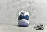 NIKE AIR JORDAN 11 RETRO LOW NAVY SNAKESKIN 2019 WHITE/BLACK/NAVY BLUE CD6846-102