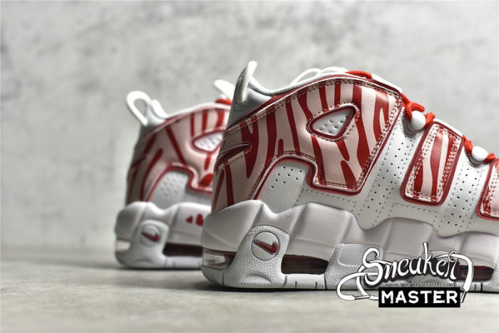 NIKE AIR MORE UPTEMPO GS WHITE/PINK/RED DD9282-100