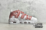 NIKE AIR MORE UPTEMPO GS WHITE/PINK/RED DD9282-100
