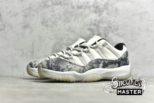 NIKE AIR JORDAN 11 RETRO LOW LIGHT BONE/UNIVERSITY RED-SAIL-BLACK CD6846-002