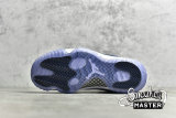 NIKE AIR JORDAN 11 RETRO LOW NAVY SNAKESKIN 2019 WHITE/BLACK/NAVY BLUE CD6846-102