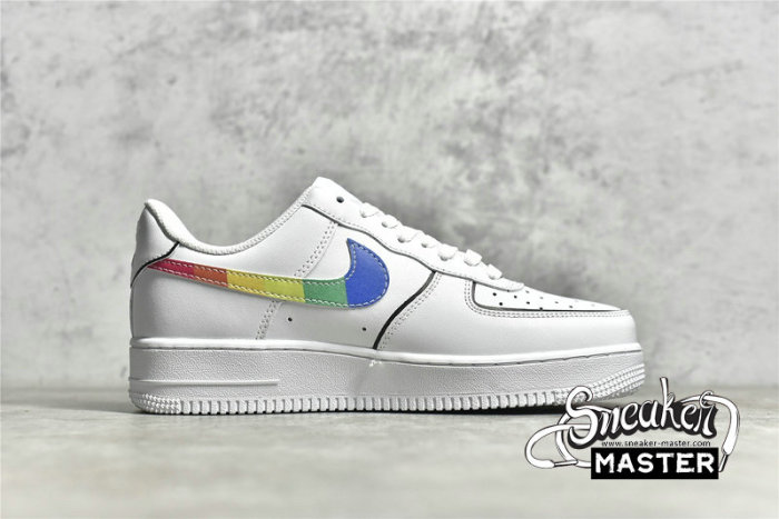 NIKE AIR FORCE 1 LOW 07 WHITE/WHITE/MULTI-COLOR CW2288-116