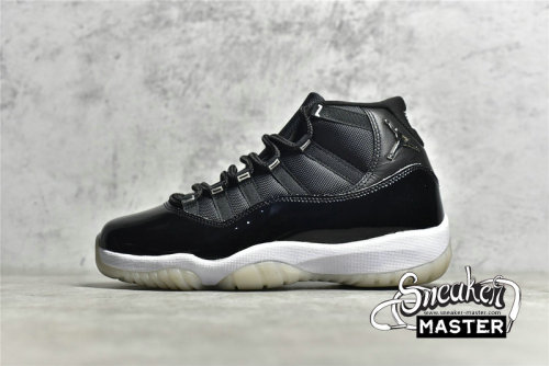 NIKE AIR JORDAN 11 RETRO JUBILEE/25TH ANNIVERSARY BLACK/CLEAR/WHITE/METALLIC SILVER CT8012-011