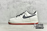 NIKE AIR FORCE 1 LOW WHITE/NAVY/BLACK-RED DD7798-806