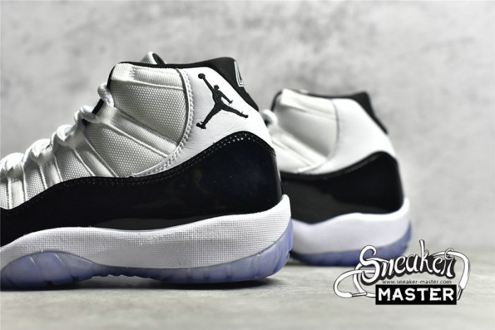 NIKE AIR JORDAN 11 RETRO CONCORD 2018 WHITE/BLACK-DARK CONCORD 378037-100