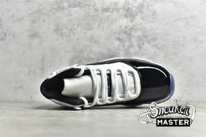 NIKE AIR JORDAN 11 RETRO CONCORD 2018 WHITE/BLACK-DARK CONCORD 378037-100
