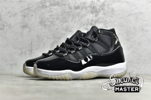 NIKE AIR JORDAN 11 RETRO JUBILEE/25TH ANNIVERSARY BLACK/CLEAR/WHITE/METALLIC SILVER CT8012-011