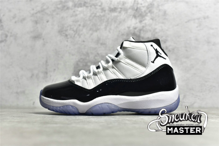 NIKE AIR JORDAN 11 RETRO CONCORD 2018 WHITE/BLACK-DARK CONCORD 378037-100