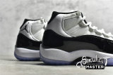 NIKE AIR JORDAN 11 RETRO CONCORD 2018 WHITE/BLACK-DARK CONCORD 378037-100