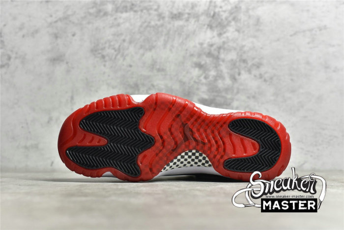 NIKE AIR JORDAN 11 RETRO BRED 2019 BLACK/WHITE/VARSITY RED 378037-061