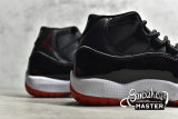 NIKE AIR JORDAN 11 RETRO BRED 2019 BLACK/WHITE/VARSITY RED 378037-061