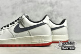 NIKE AIR FORCE 1 LOW WHITE/NAVY/BLACK-RED DD7798-806