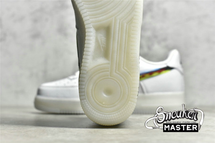 NIKE AIR FORCE 1 LOW BETRUE WHITE/WHITE/MULTI-COLOR CV0258-001