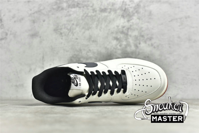 NIKE AIR FORCE 1 LOW WHITE/NAVY/BLACK-RED DD7798-806