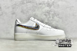 NIKE AIR FORCE 1 LOW BETRUE WHITE/WHITE/MULTI-COLOR CV0258-001
