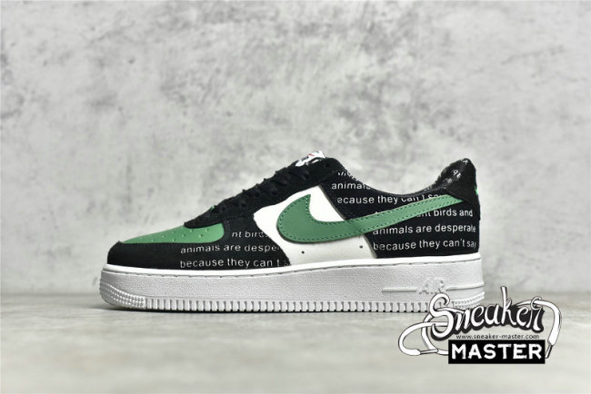 NIKE AIR FORCE 1 LOW GREEN/BLACK/WHITE CZ0339-001