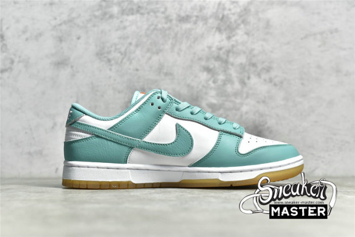 NIKE SB DUNK LOW TEAL ZEAL WHITE/WASHED TEAL-KUMQUAT DV2190-100