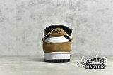 NIKE DUNK LOW PRO SB WHITE/BLACK-TRAIL END BROWN 304292-102