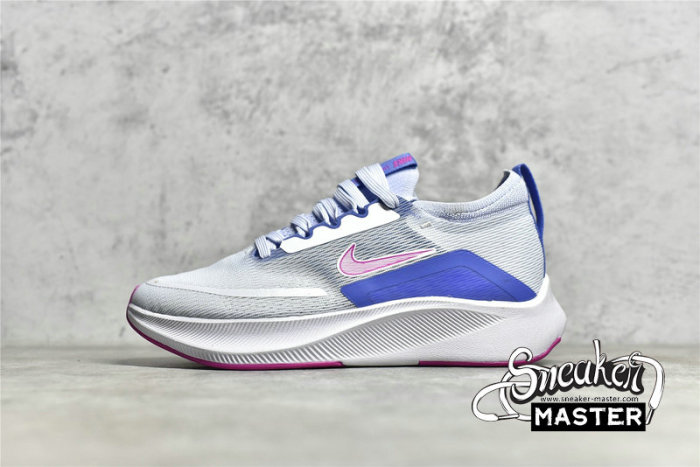 NIKE ZOOM FLY 4 FOOTBALL GREY/WHITE/SAPPHIRE/FIRE PINK CT2401-003