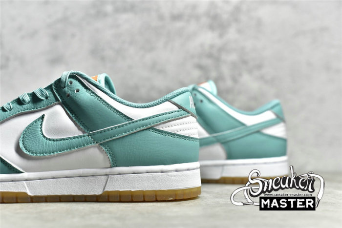 NIKE SB DUNK LOW TEAL ZEAL WHITE/WASHED TEAL-KUMQUAT DV2190-100