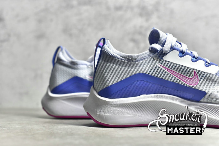 NIKE ZOOM FLY 4 FOOTBALL GREY/WHITE/SAPPHIRE/FIRE PINK CT2401-003