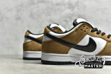 NIKE DUNK LOW PRO SB WHITE/BLACK-TRAIL END BROWN 304292-102