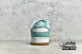 NIKE SB DUNK LOW TEAL ZEAL WHITE/WASHED TEAL-KUMQUAT DV2190-100