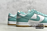 NIKE SB DUNK LOW TEAL ZEAL WHITE/WASHED TEAL-KUMQUAT DV2190-100