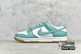 NIKE SB DUNK LOW TEAL ZEAL WHITE/WASHED TEAL-KUMQUAT DV2190-100