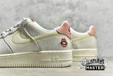 NIKE AIR FORCE 1 LOW 07 PEACE WHITE/SAIL/BLEACHED CORAL/SOLAR FLARE DQ7656-100
