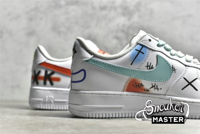 NIKE AIR FORCE 1 LOW 07 WHITE/WHITE/MULTI-COLOR CW2288-111