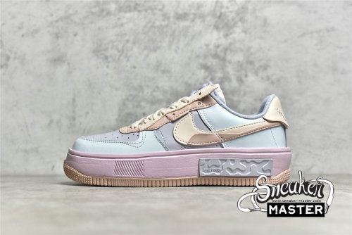 NIKE AIR FORCE 1 FONTANKA BLUE/LIGHT PINK CW6688-608