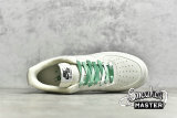 NIKE AIR FORCE 1 LOW 07 WHITE/WHITE/GREEN NA2022-002