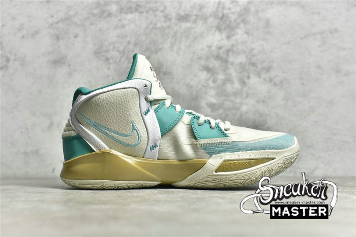 NIKE SUE BIRD X KYRIE 8 EP KEEP SUE FRESH SEA GLASS/DYNAMIC TURQUOISE/METALLIC GOLD DC9134-002